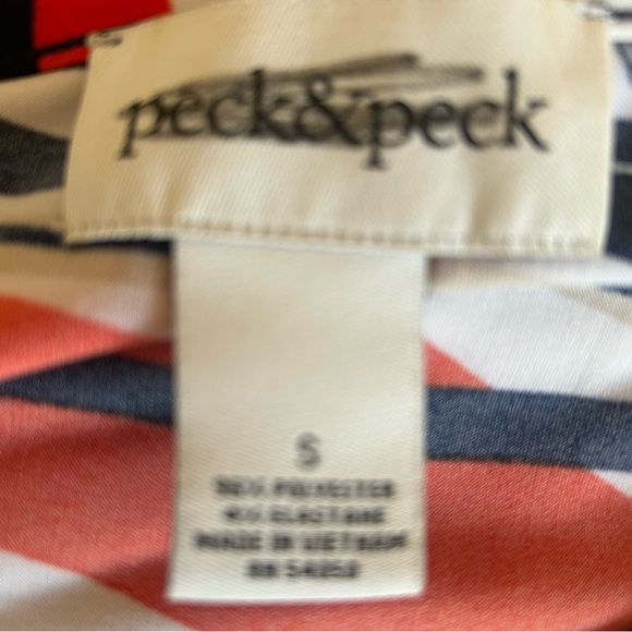 Peck & Peck Cut Out Shoulder Top - Picture 5 of 5